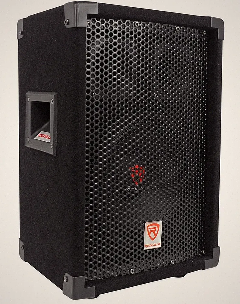 Rockville RSG8 300W 2-Way 8-Ohm Passive DJ/Pro PA Speaker, 8 inch, 8" - 8 Ohm