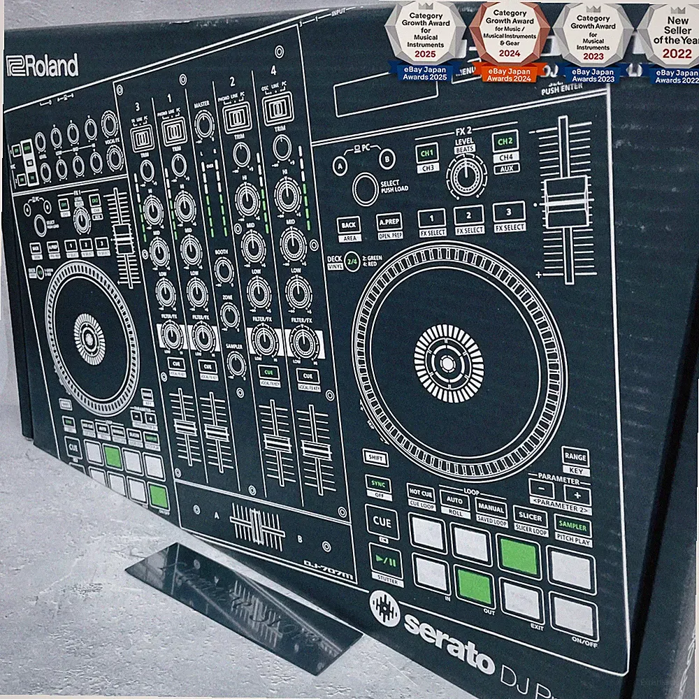 Roland AIRA DJ-707M DJ Controller Serato DJ Pro 4-Channel 4ch DJ707M High-end JP