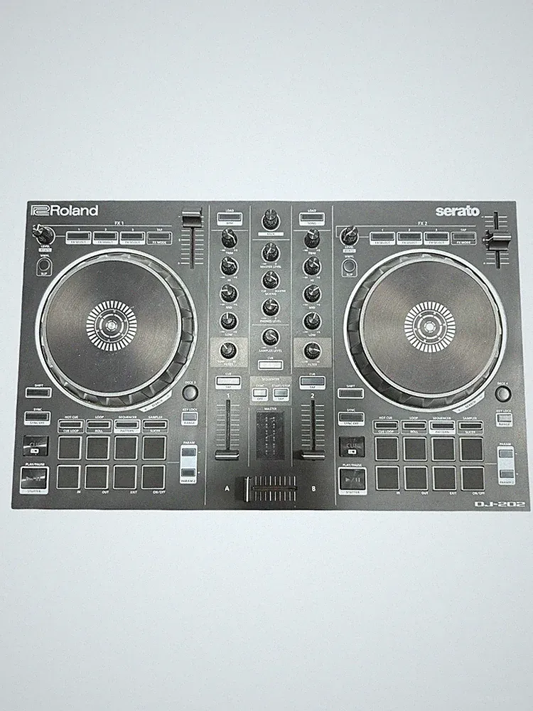Roland DJ-202 2-Channel 4-Deck Serato DJ Controller – Tested & Working
