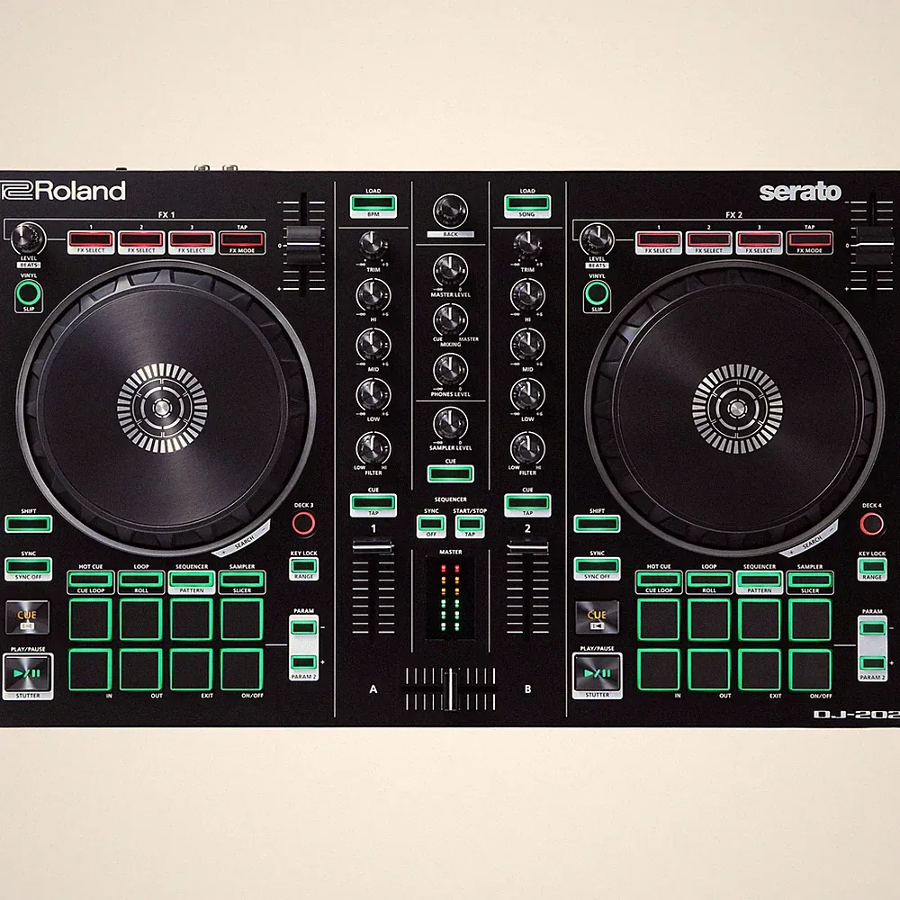 Roland DJ-202 2-Channel Serato DJ Controller