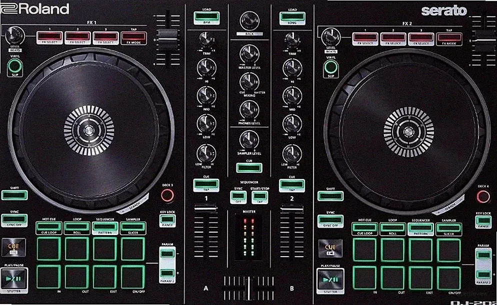 Roland DJ-202 Serato DJ Lite Controller W/Box