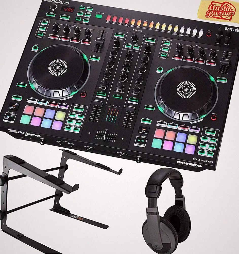 Roland DJ-505 DJ Controller w/ Stand