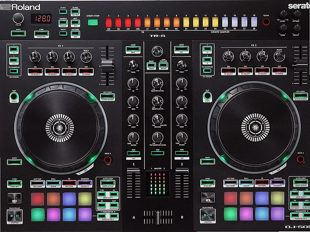 Roland DJ-505 DJ Controller with Drum Machine