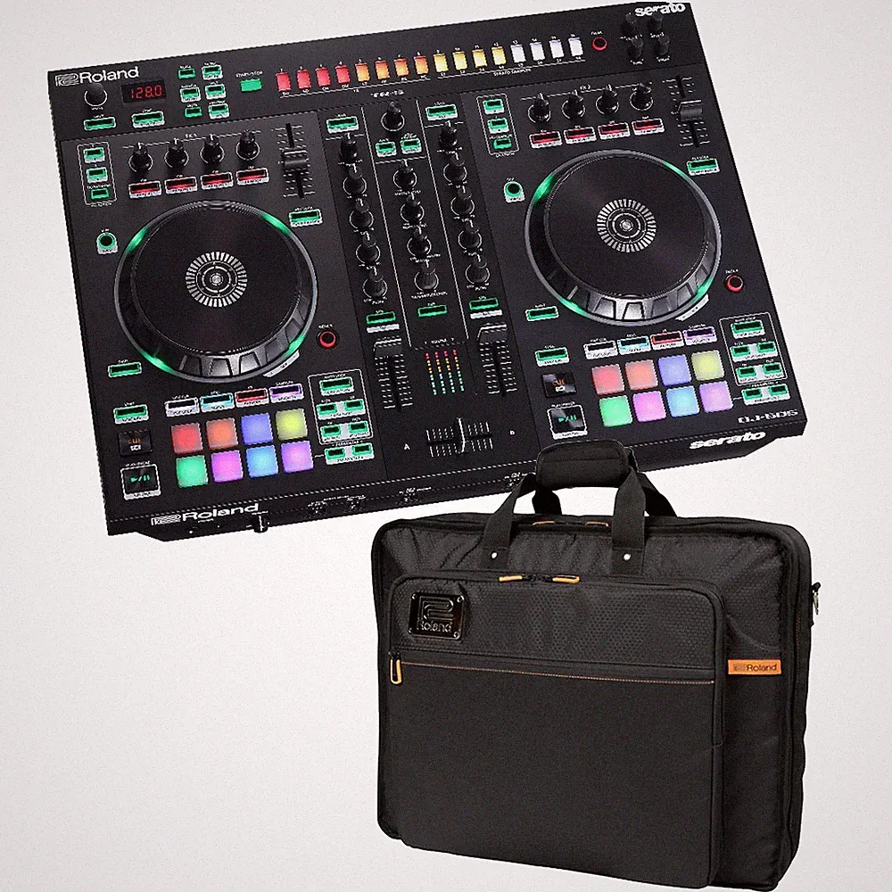 Roland DJ-505 DJ Controller with Serato DJ Pro CARRY BAG KIT