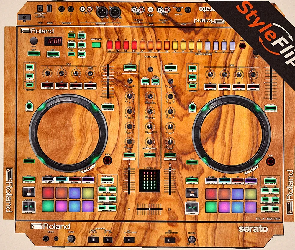Roland DJ 505 Skins | Wood 6 | Protective Decal | StyleFlip Skins