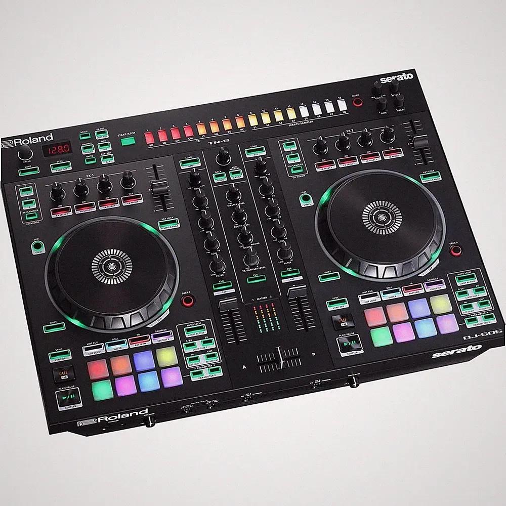 Roland DJ-505 Two-Channel, Four-Deck Serato DJ Controller (DJ-505)