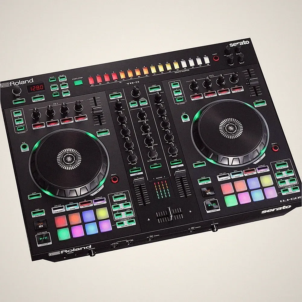 Roland DJ-505 Two-Channel, Four-Deck Serato DJ Controller (DJ-505)