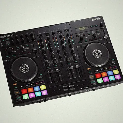 Roland DJ-707M 4-Channel DJ Controller for Serato DJ