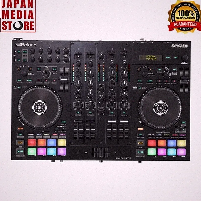 Roland DJ-707M AIRA Pro 4-Channel DJ Controller Serato Brand NEW