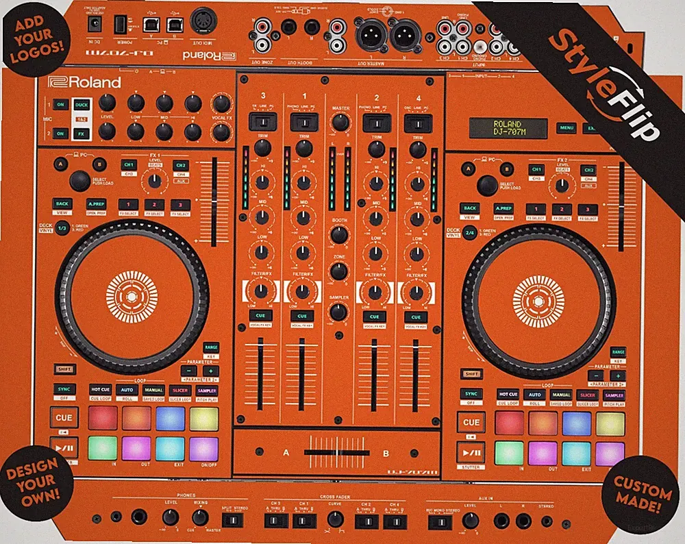 Roland DJ-707M Skin | Custom Skin | Protective Decal | StyleFlip