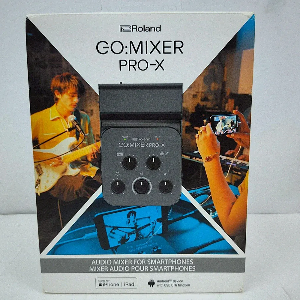 Roland Go Mixer Pro-x 7-Channel DJ Mixer