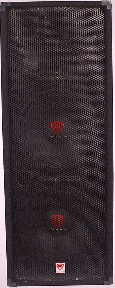 RSG12.2 Dual 12" Passive Dj/Pro Audio PA Speaker, 2000W Peak/1000W RMS, 3-Way 8