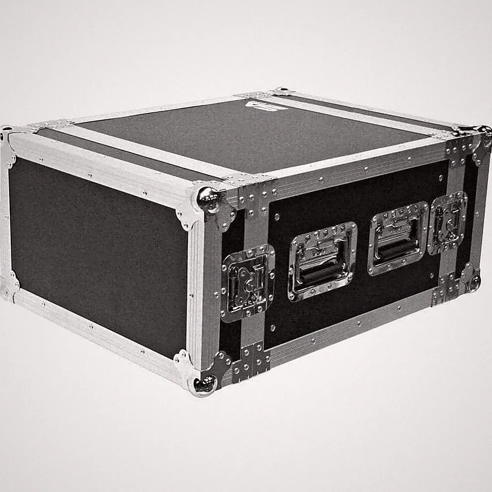 Seismic Audio -SATAC6U - Heavy Duty 6 Space ATA Rack Case - 6U PA DJ Flight Case
