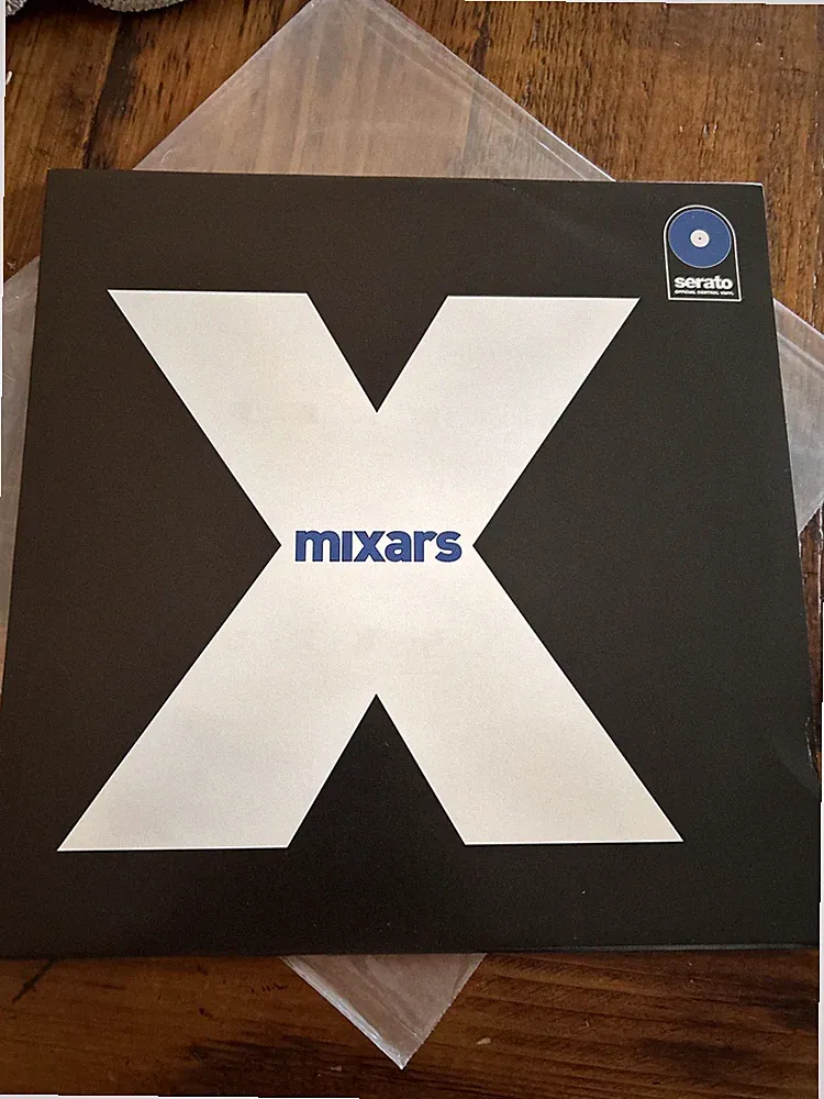 Serato 12” Control Vinyl Mixars Blue