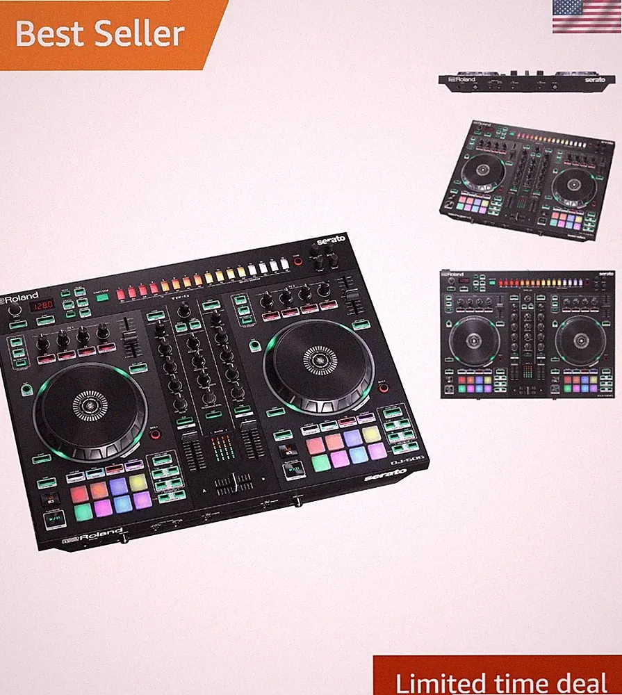Serato DJ Controller: Two Channels, Four Decks, Endless Creative Possibilities
