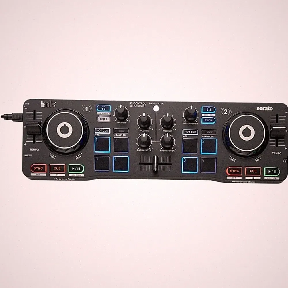 Serato DJ Lite Controller with Strobe Effects