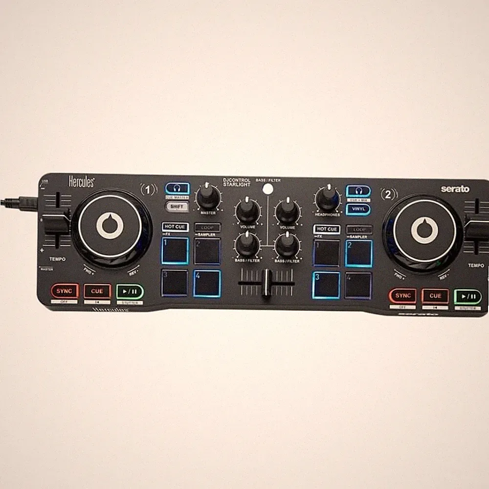 Serato DJ Lite Controller with Strobe Effects