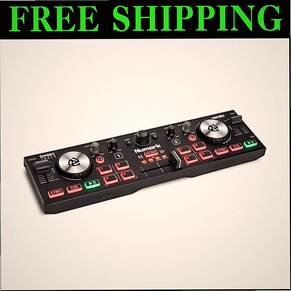 Serato DJ Lite MIDI Controller for Seamless Blending**
