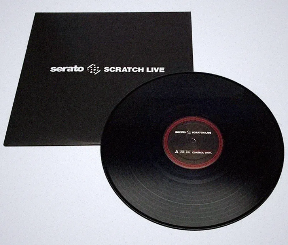 SERATO Scratch Live 2nd Ed. Rane DVS Control Vinyl SEALED 1x12" DJ Record, Black