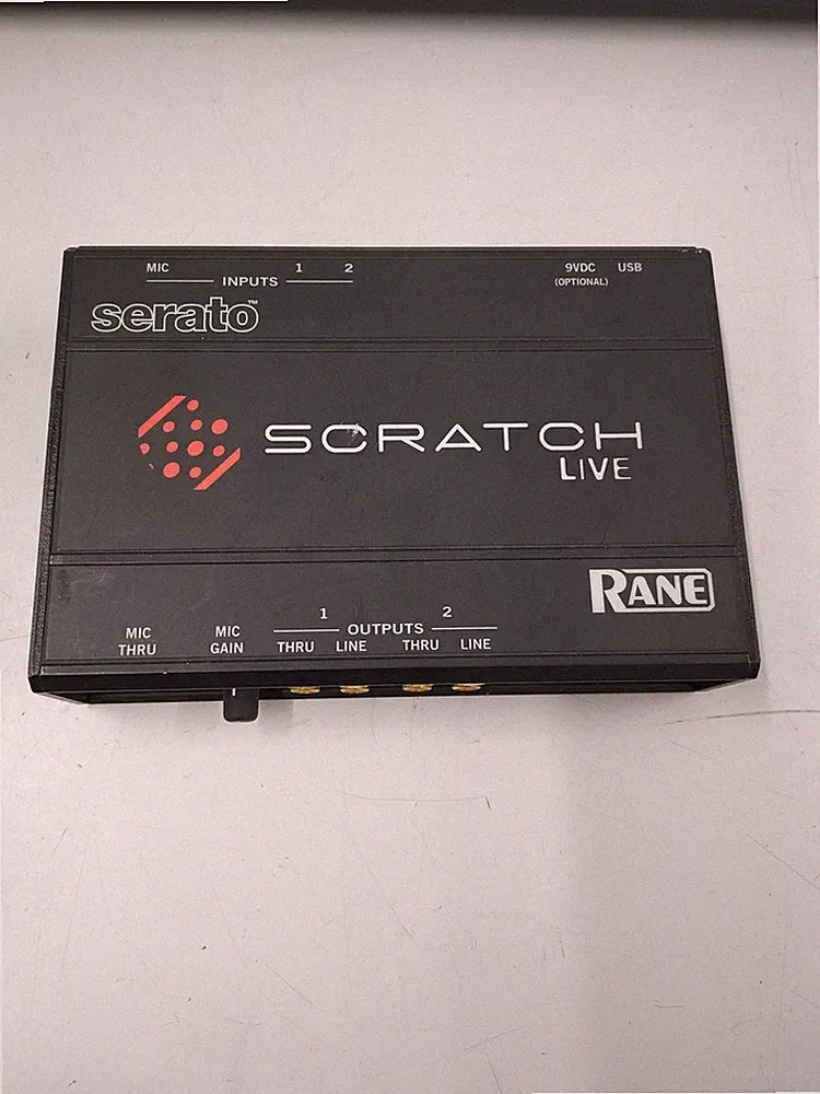 Serato Scratch Live Module DJ Controller Used No AC Adapter Scratches Dust