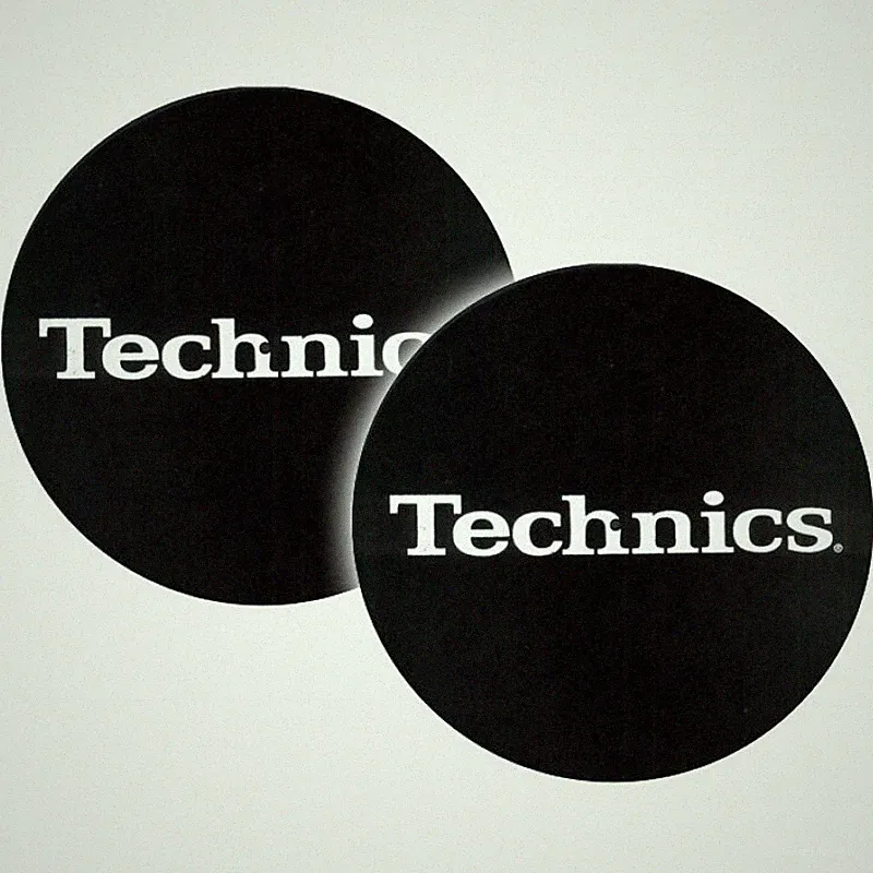 Set of 2 Technics Classic Slipmat 12" LP Scratch Pad Slip Mat DJ x2