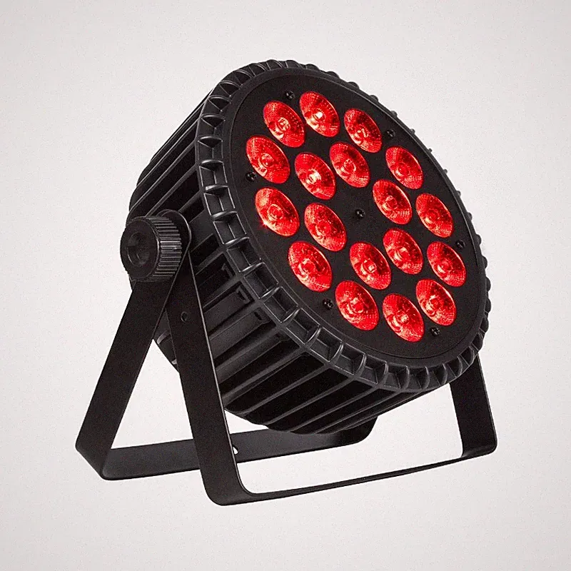 SHEHDS 18x18w RGBWA UV Par Lighting LED DMX Stage Light For DJ Disco Party Show