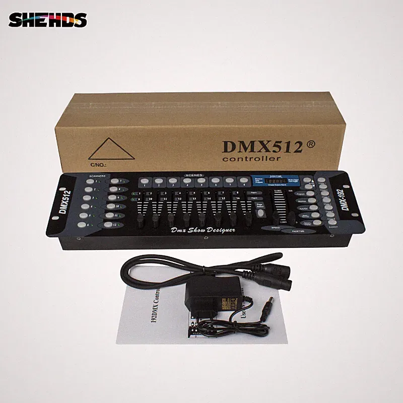 SHEHDS DMX-192 Channels Operator Console Controller For DJ Club Disco KTV Lights