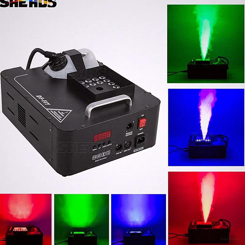 SHEHDS LED 24x9W RGB 3in1 Fog Machine DJ Event Show Wedding Effect Light