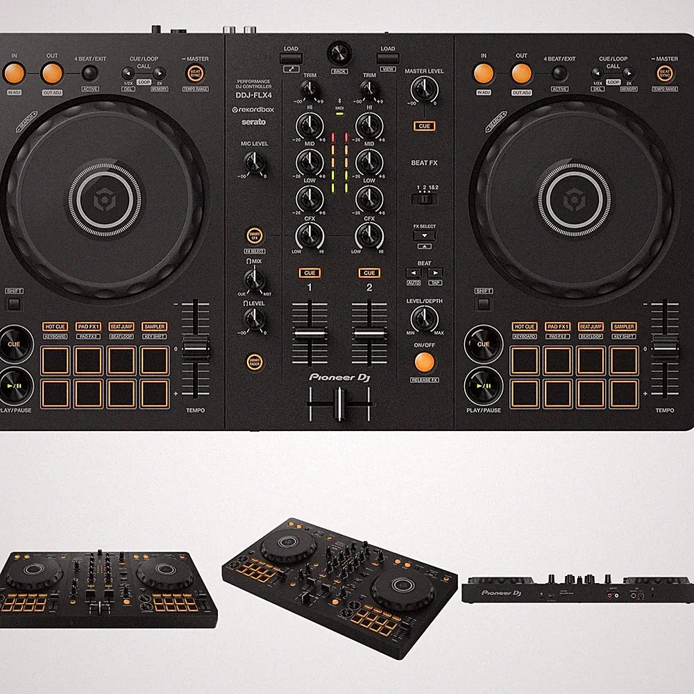 Smart Mixing DJ Controller Bluetooth Streaming Ready Portable