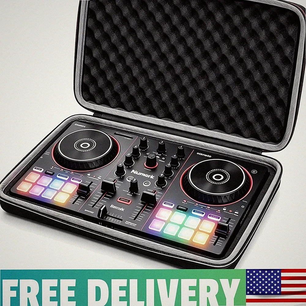 Soft Zippered Case for DJ Controllers - Numark Party Mix III & Hercules Fit