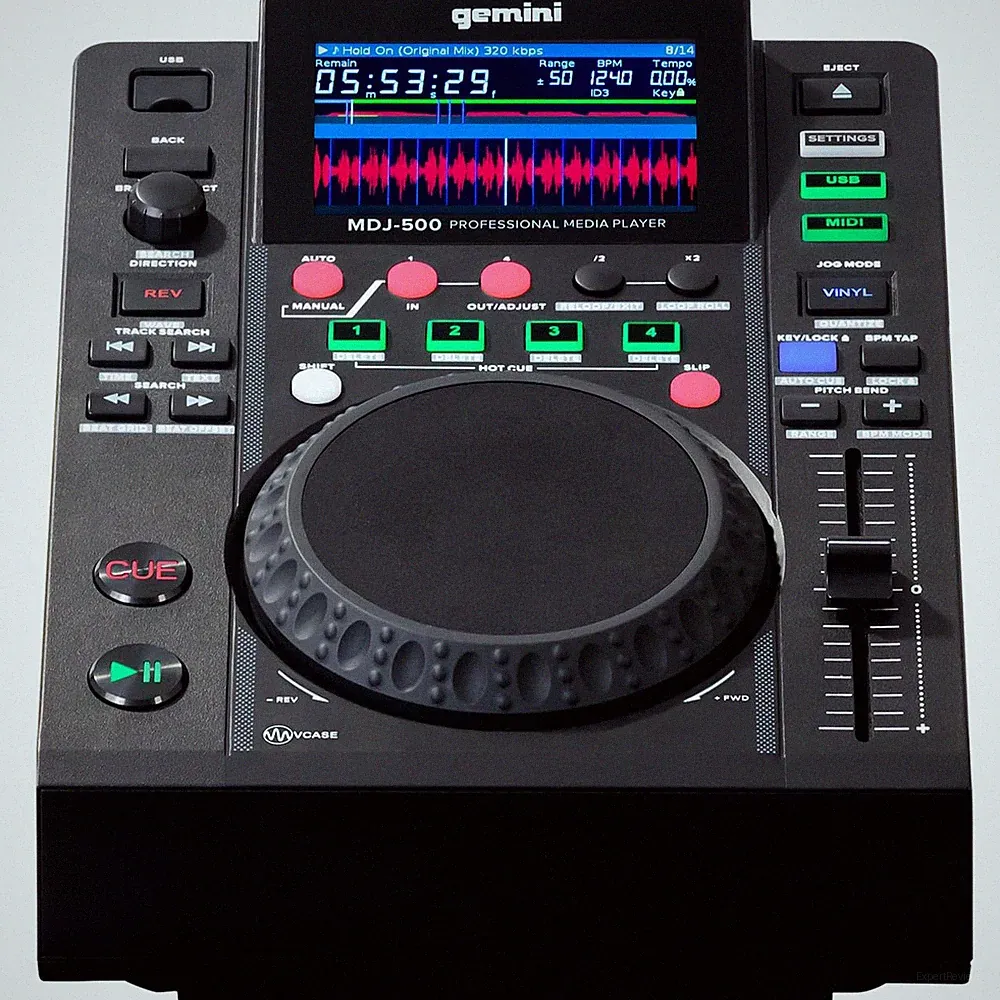 Standalone DJ Media Player, USB & MIDI (MDJ-500)