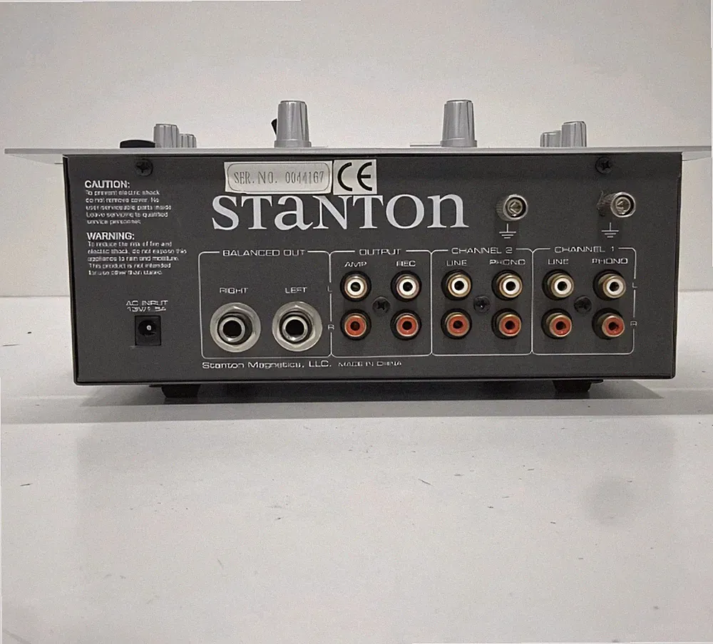Stanton Professional Dj Mixer Two Channel Amplifier