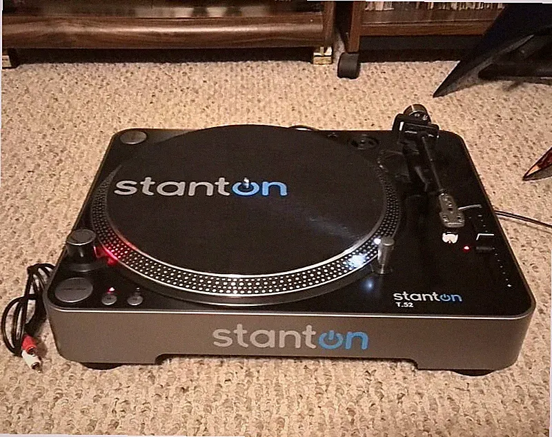 Stanton T.52x Professional DJ Turntable Belt Drive Record Vinyl Player
