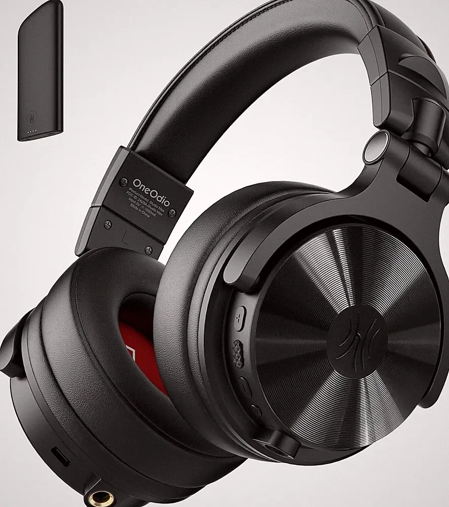 Studio Max 1-20MS Low-Latency Wireless DJ Headphones, 120H Playtime, Lossless Hi