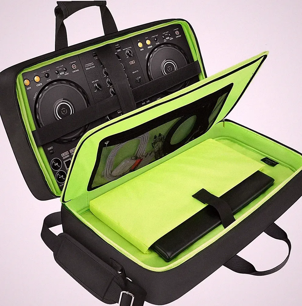 Stylish DJ Gear Bag with Built-in Organizer - Perfect for Music Professionals