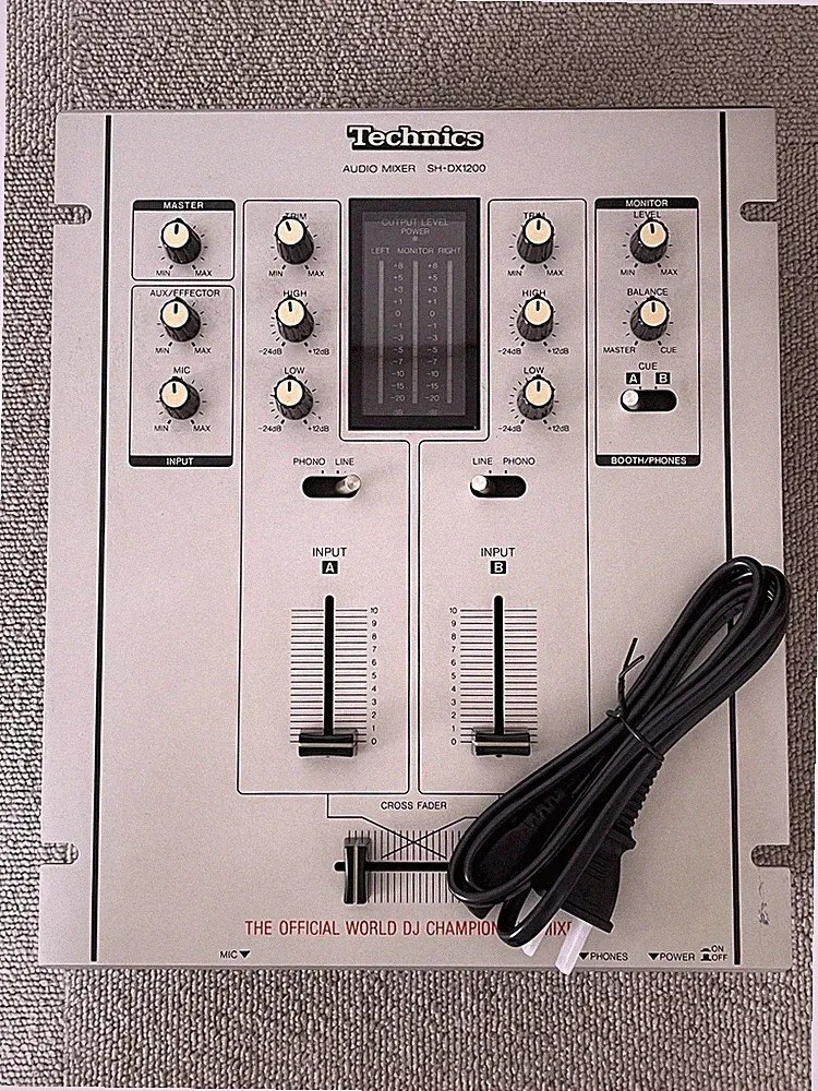 Technics SH-DX1200 2-Channel DJ Mixer DMC World Championship Model Japan Tested