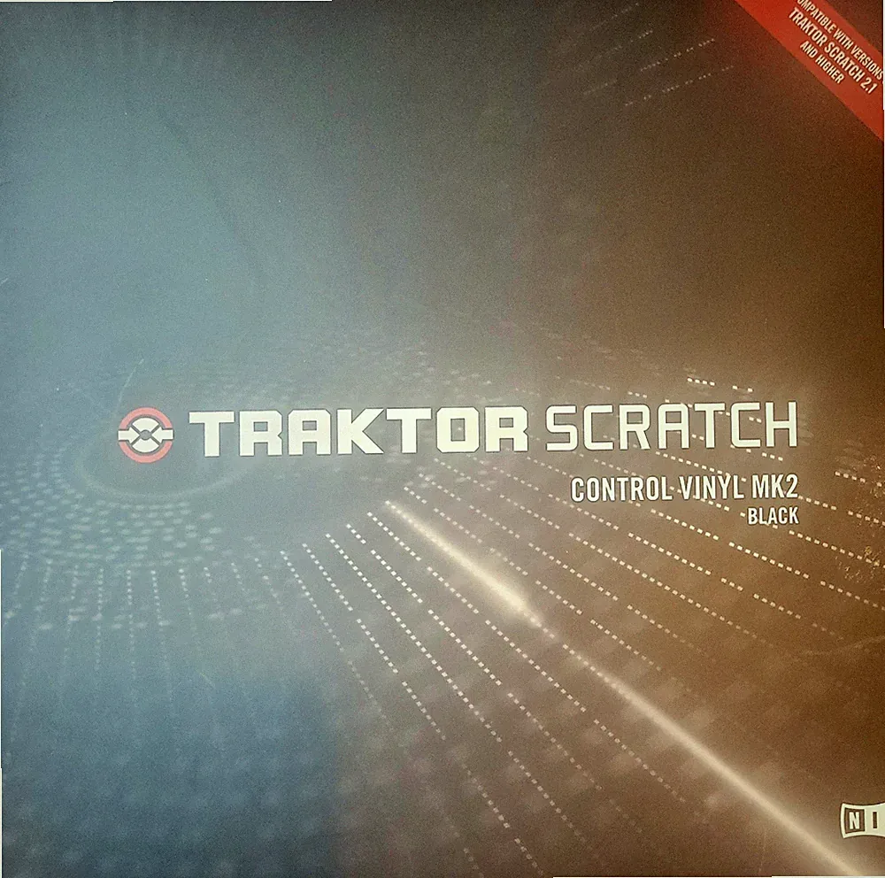 Traktor Pro Control Scratch Vinyl MK2 - Black Timecode DVS