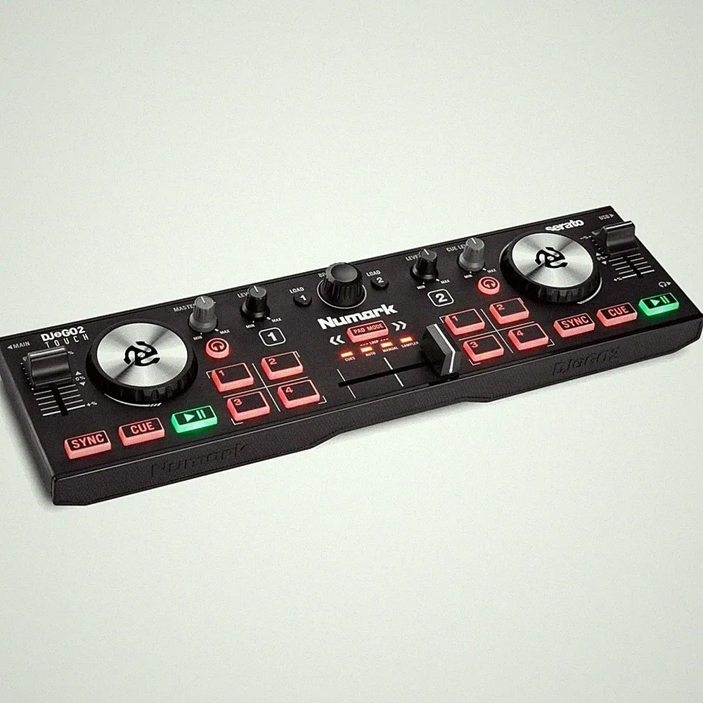 Ultra-Portable DJ Mixer with Crossfader and Head Output