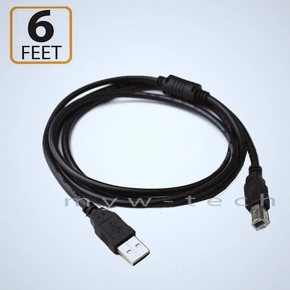 USB PC Cable Cord For Numark Mixtrack QUAD EDGE PLATINUM 4TRAK N4 DJ Controller