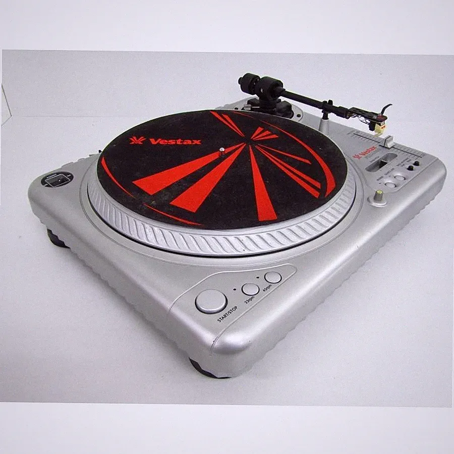 USED Vestax PDX-2000 Direct Drive DJ Turntable - Tested - Missing Leg as is...