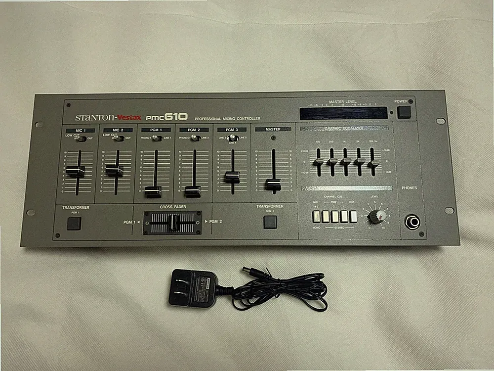 Very Rare! Stanton Vestax PMC-610 DJ Mixer Professional Mixing Controller