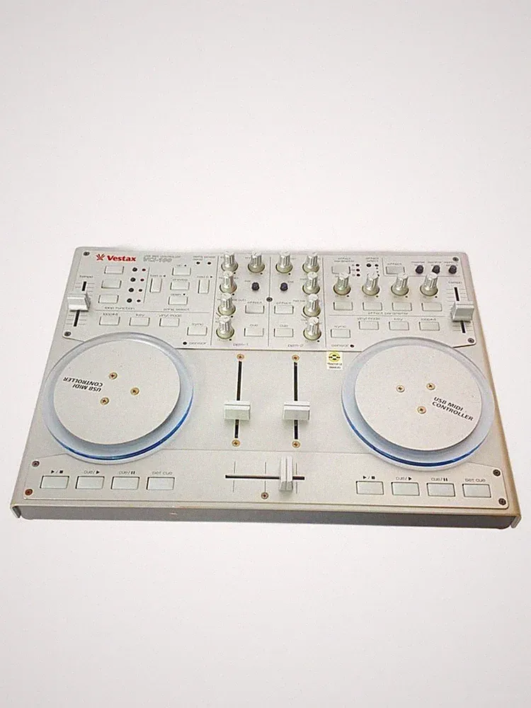 VESTAX DJ Equipment VCI-100 MIDI Controller With Vai-40 Used