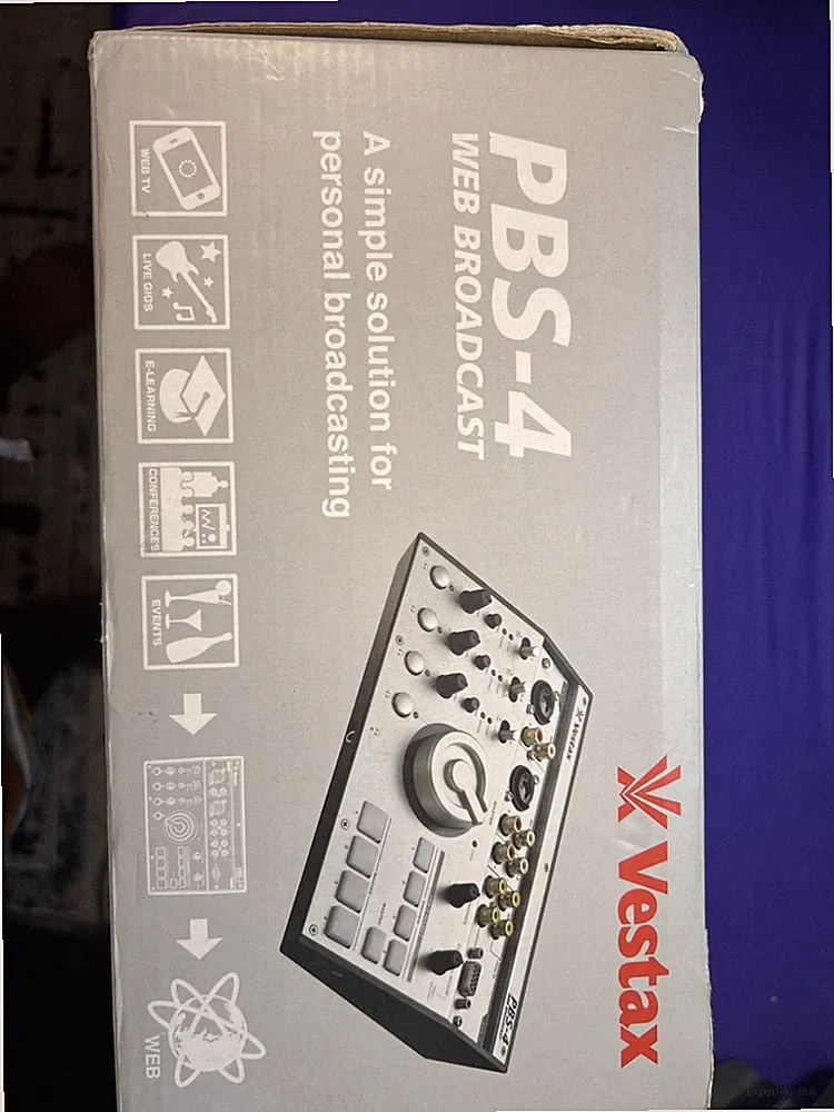 vestax pbs-4 web broadcast