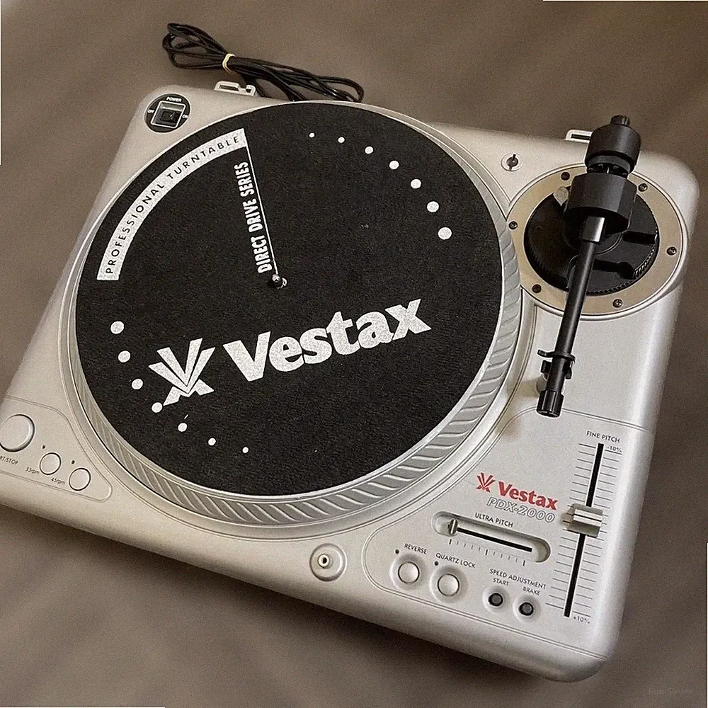 Vestax PDX-2000 Direct Drive DJ Turntable System from japan