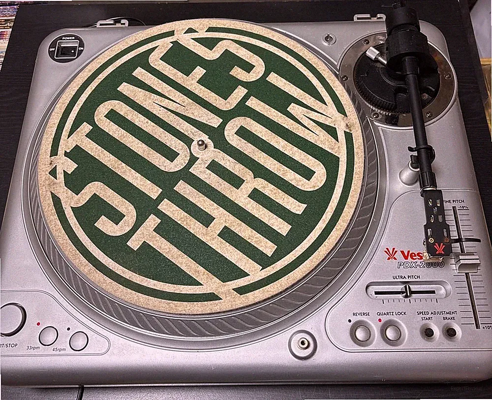 Vestax PDX-2000 Turntable Cartridge (Stones Throw) with Slipmat