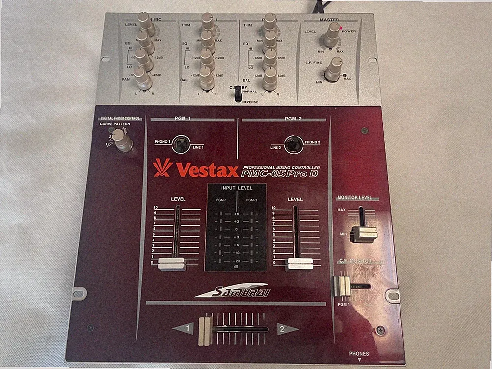 Vestax PMC-05 Pro D Samurai DJ Mixer Professional Mixing Controller