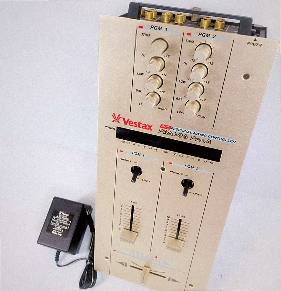 Vestax PMC-06ProA 2ch DJ Mixer Audio Mixing Controller Fully Tested and Working