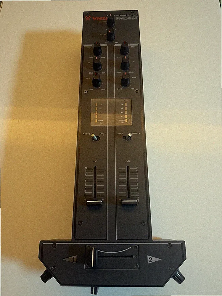 Vestax PMC-06T DJ Mixer | Rare Vintage Battle Mixer | Clean | Tested | Japan Era