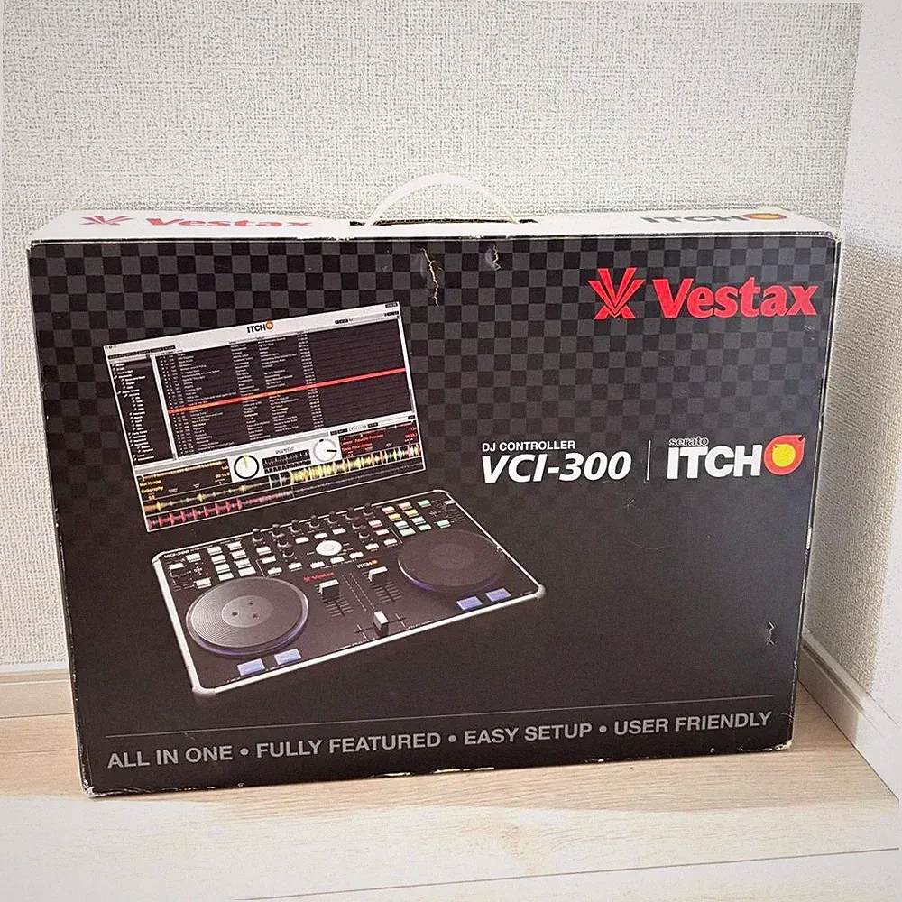 Vestax VCI-300 Portable DJ Controller for Serato Confirmed Operation From Japan