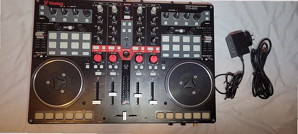 Vestax VCI-400 4-Channel Quad Deck DJ Controller